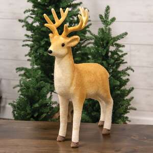 Felted Standing Deer, 20"H