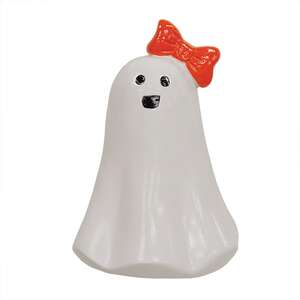 Resin Bow Ghost - 4.75"H
