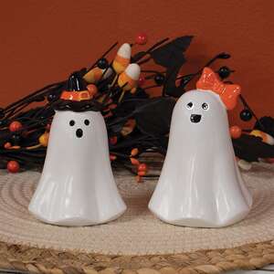 Resin Bow Ghost - 4.75"H