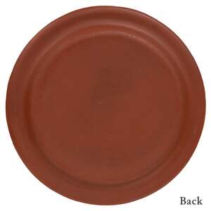 Fall Scarecrow With Scarf Wooden Plate - 9.5"