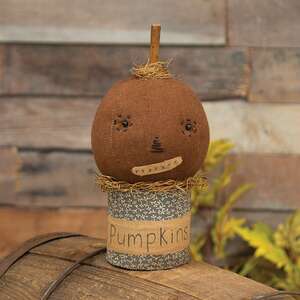 Pumpkin Head Can Sitter