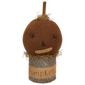 Pumpkin Head Can Sitter