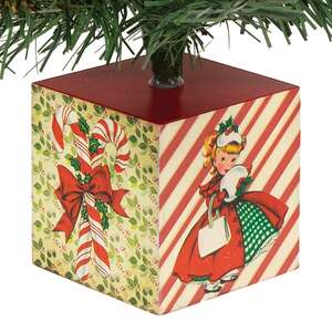 Vintage Friends Christmas Tree - 18.5"H