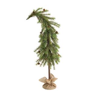 Bendable Luxemburg Pine Tree With Burlap Base - 4 Ft.