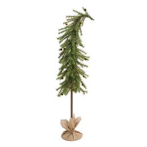 Bendable Luxemburg Pine Tree With Burlap Base - 5 Ft.