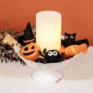 Felted Halloween Bowl Filler