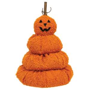 Melting Jack O' Lantern Stack - 10"H