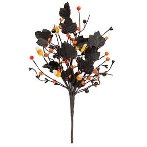 Spooky Candy Corn & Berries Pick - 14"