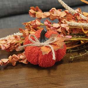Orange Plush Pumpkin - 3.75"