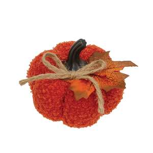 Orange Plush Pumpkin - 3.75"