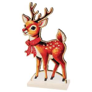 Nostalgic Winter Wooden Friends on Base - 3 Asstd.