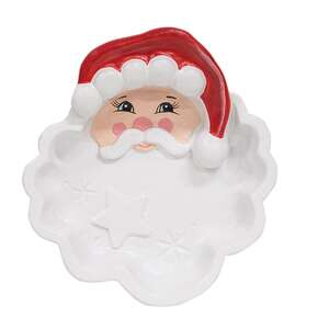 Nostalgic Resin Santa Trinket Dish