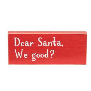 Santa Bruh Rectangle Block - 3 Asstd.