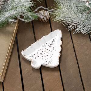 Resin Christmas Tree Trinket Tray