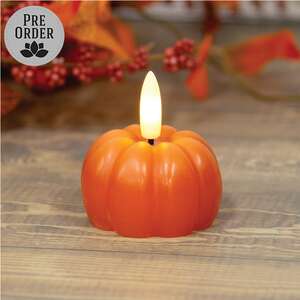 Pumpkin LED Candle - 2.5"
