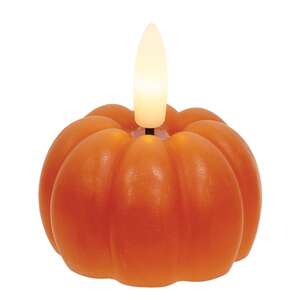 Pumpkin LED Candle - 2.5"