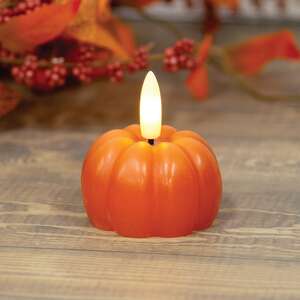 Pumpkin LED Candle - 2.5"