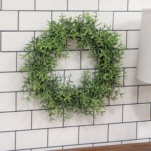 Dusty Rosemary Candle Ring - 6-1/2 In