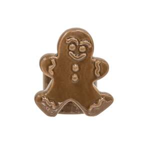 Ceramic Gingerbread Man Taper Holder
