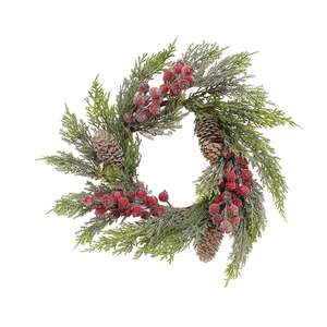 Sugar Berry & Cedar Candle Ring - 6.5"