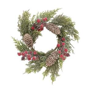 Sugar Berry & Cedar Candle Ring - 4.5"