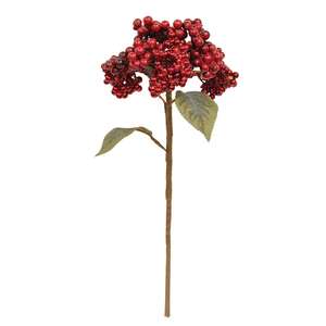 Shining Berry Clusters Pick - 13"