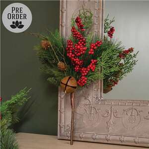 Jingle Berry Mixed Pine Pick - 18"