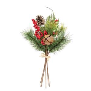 Jingle Berry Mixed Pine Bundle - 16"
