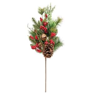 Jingle Berry Mixed Pine Spray - 28"