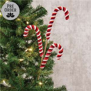 Nostalgic Magic Candy Cane Trio Spray - 26"