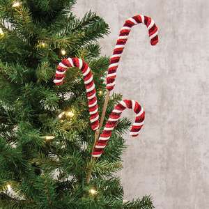 Nostalgic Magic Candy Cane Trio Spray - 26"