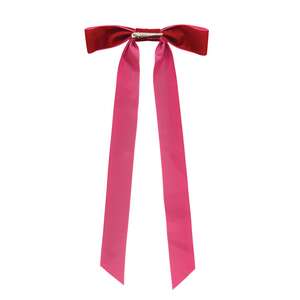 Red Velvet Bow - 15.5"