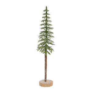 Sugar Plum Frosted Pine Tree - 8"H