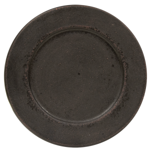 {[en]:Distressed Plate - 8.5" BLACK