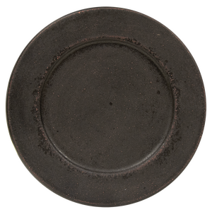 Distressed Plate - 8.5" BLACK;