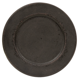 {[en]:Distressed Plate - 8.5" BLACK