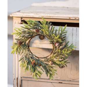 {[en]:Mountain Pine Wreath - 12" -