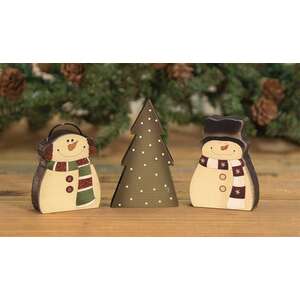 33816 Snowman/Tree Blocks;