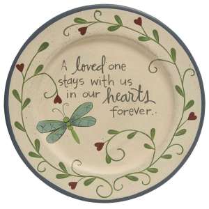 Loved One Dragonfly Plate - # 34618