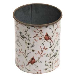 Vintage Cardinal Metal Can;