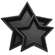 Nesting Stars - Set of 2, Black Only