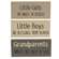 Little Boys, Little Girls Blocks - Farmhouse Colors, 3 asst.