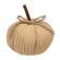 Chenille Pumpkin - 6" Cream;