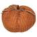 Chenille Pumpkin - 9.5" Orange;