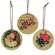 Vintage Christmas Ornaments - 3 asst.