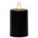 Black Gloss Pillar Candle - 3" x 2"- # 84733