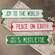 Joy to the World Street Sign -
