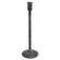 Distressed Black Candle Holder - 14.5" ;