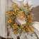 Mustard Pebble Creek Candle Ring, 6" -