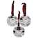 Happy Snowman Shiplap Ornaments - Set of 3